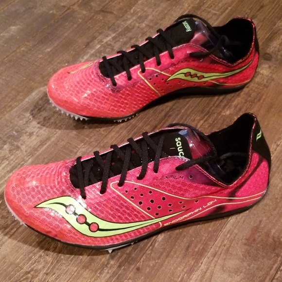 Saucony Endorphin LD4 Womens Track Running Shoes 9 - Picture 4 of 8